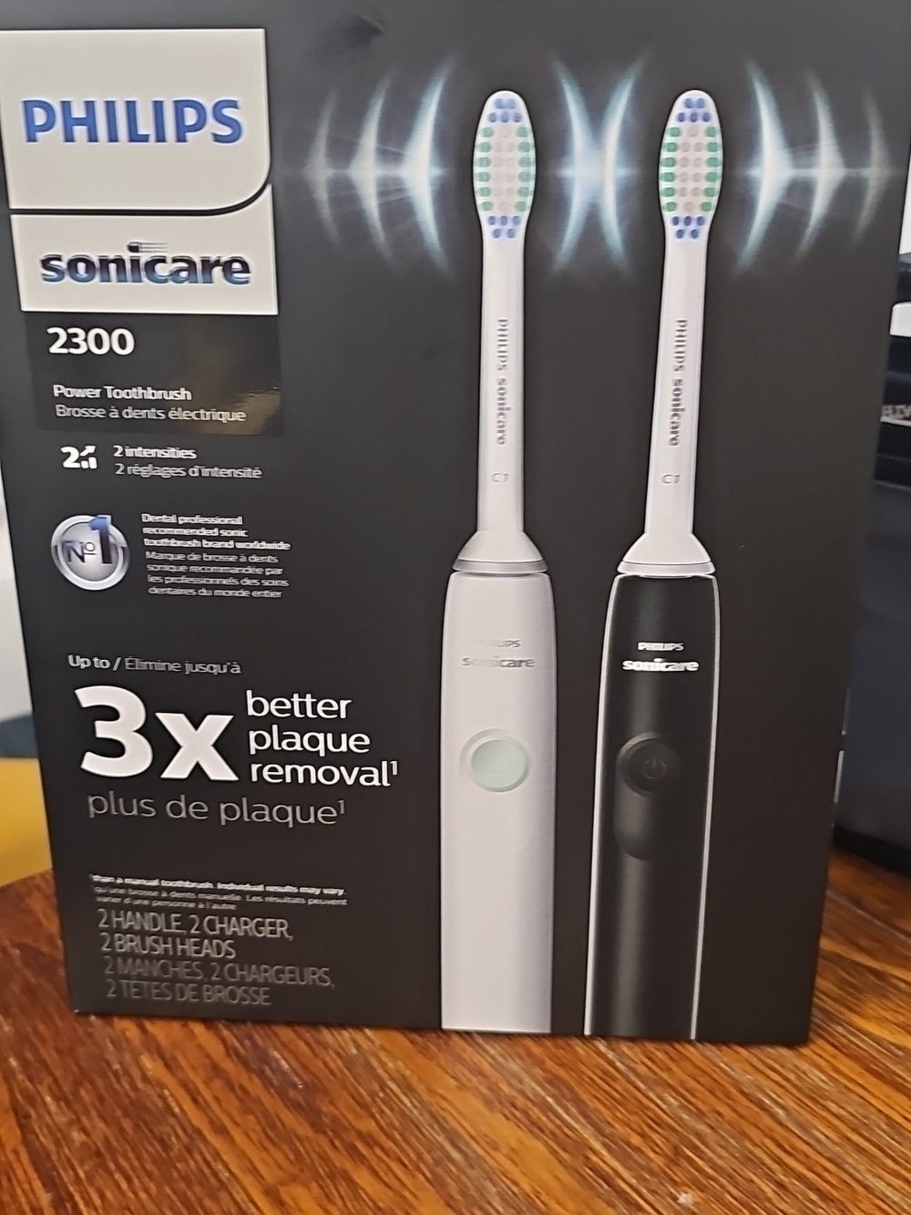 Philips Sonicare 2300 Power toothbrush 2 pack